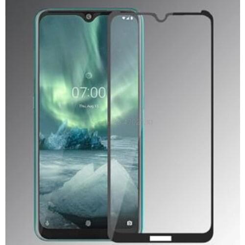 Full Cover Tempered Glass For Nokia 6.2 6.1 Plus 6 Nokia6.1 Nokia6 2nd 2018 Nokia6.2 Screen Protector Protective Black Film