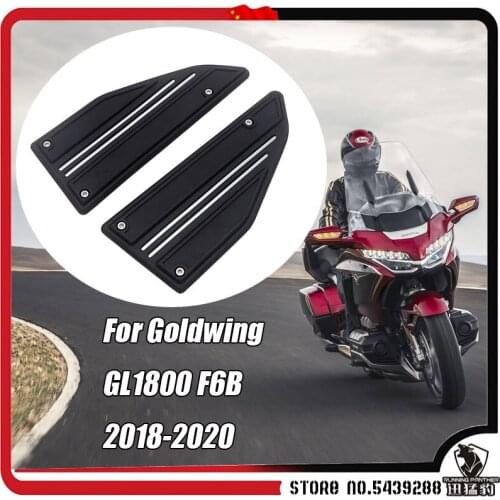 1 pair motorcycle passenger rear pedal carpet for Honda Goldwing GL1800 2018 GL 1800 F6B GL1800 2018 2019 2020