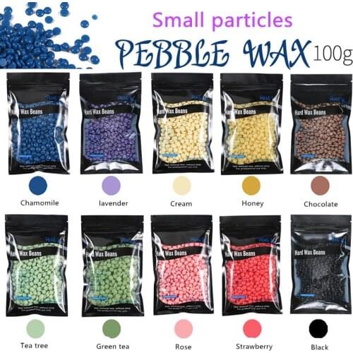 100g/Pack Hair Removal Cream Wax beans Depilatory Hot Film Wax Pellet Removing Face Hair Legs Arm Bean Unisex
