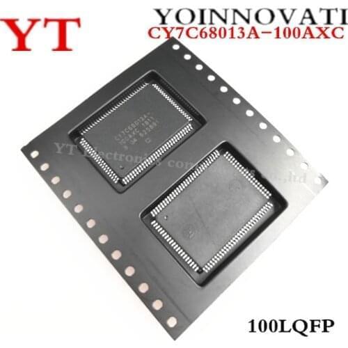 2pcs/lot CY7C68013A-100AXC CY7C68013A-100 CY7C68013 MCU USB PERIPH HI SPD 100LQFP best quality