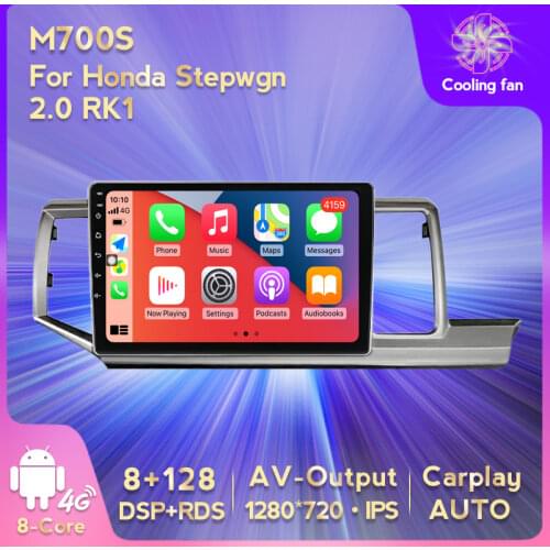 MEKEDE 2 DIN 6G+128G DSP Android 11 Car Radio Multimedia Player for HONDA STEPWGN 2009-2015 GPS Navigation Built In Carplay Auto