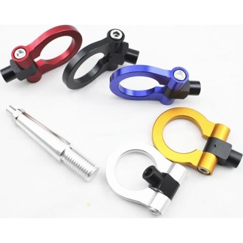 Car styling modified Racing car front bar / rear bar trailer hook fit for 2010-2016 Mitsubishi LANCER EVO