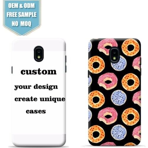 Delicious Donuts Case Custom Print for Samsung J5/J6/J7/J8 For Samsung Series Full Wrap Printing Cases Drop ship support