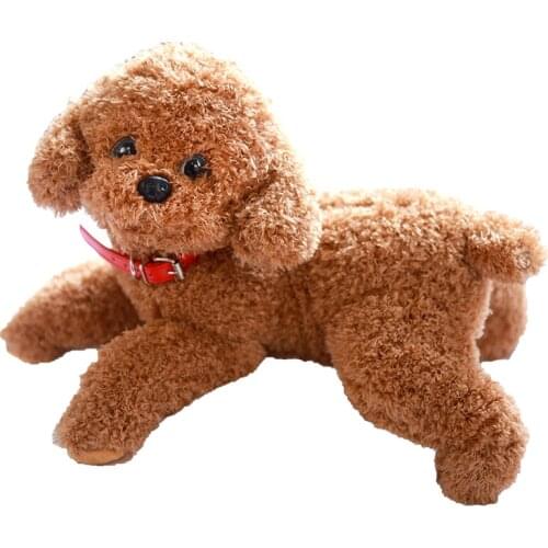 Simulation Animal Plush Toy Puppy Doll Cartoon Teddy Dog Children Playmate Christams Gift