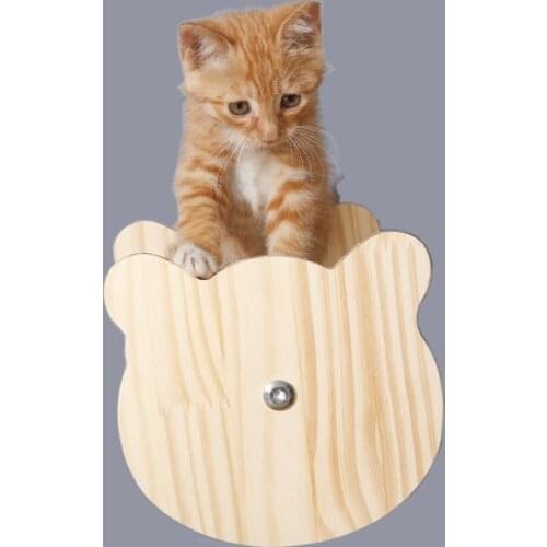 Cat Climbing Frame Scratching Post For Cats Tree Cat Scratcher Wood Kitten Jumping Platform Jumping Bridge Pet Furniture For Cat