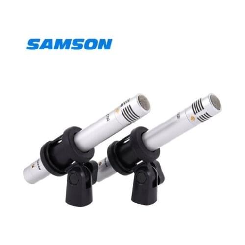 One pair Original Samson C02 Pencil Condenser Microphone professional musical instrument pickup microphone condenser microphone