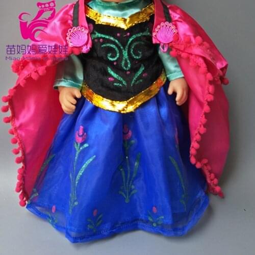 43cm Dolls Baby Doll Knit Dress and Hat and Hat Also Fit for 18 Inch Dolls Dress Sets Baby Girl Christmas Gift