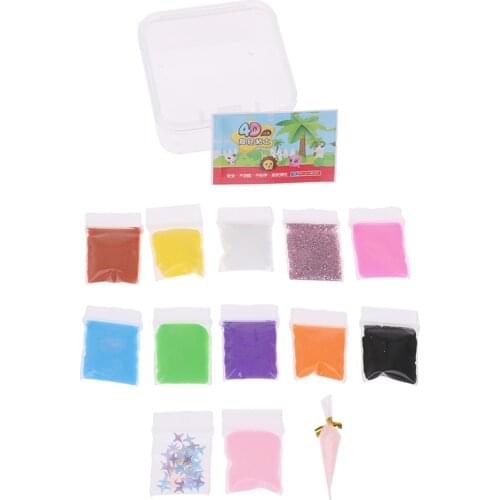 1PCS Dollhouse Miniature Clay Materials Set Fake Cake Dessert Doll Food Play For Children Kitchen Toys Accessories