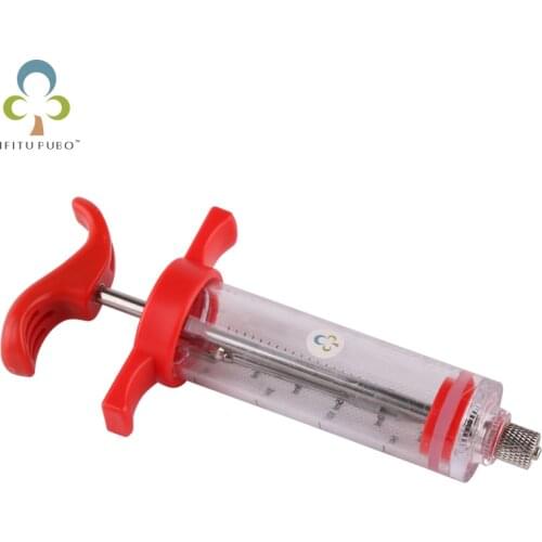 Chicken BBQ Meat Syringe Marinade Injector Turkey Meat Flavor Syringe Kitchen Cooking Syinge Accessories Kitchen Tools GYH