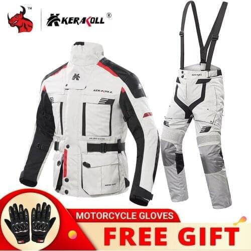 KERAKOLL Motorcycle Jackets Riding Motocross Enduro Racing Jacket Moto Jacket Windproof Coldproof Motorbike Clothing Protection
