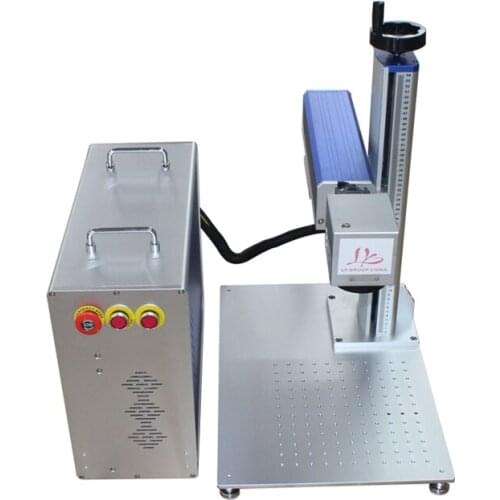 LY separated fiber laser nameplate Marking machine 20w 30w 50w Super-laser Max Raycus Fiber laser metal laser engraving machine