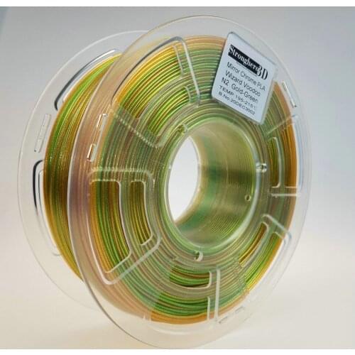 3D Printing Filament Mirror Chrome Angle Change PLA Plastic Wire Rainbow Gradient 1.75MM 1KG