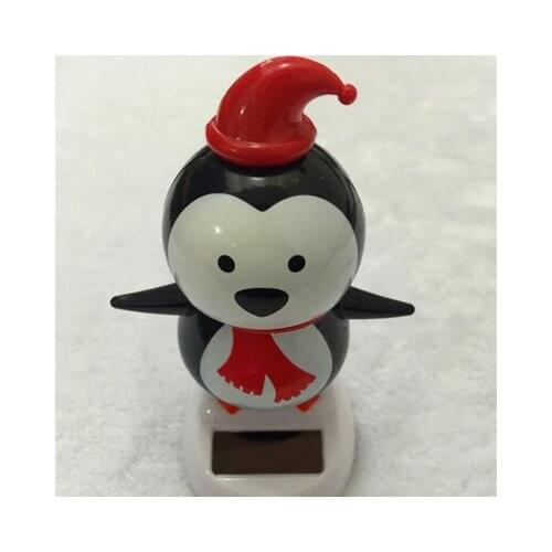 Penguin Swing Pieces Solar Doll Direct Sales Large Congyou Car Interior Ornaments Unisex Plastic Electronic 2021