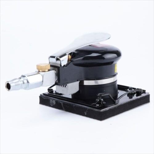 Professional Pneumatic air eccentric Sander, 100x110mm air orbital jitterbug sander cars air polisher set