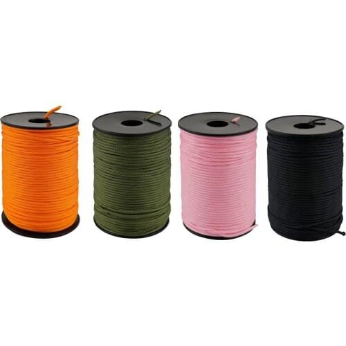 Army Military 100m Umbrella Rope Reel 3mm Basha Tent Bivi Camping Guy Rope Camping Survival Umbrella Tent Lanyard Strap Bundle