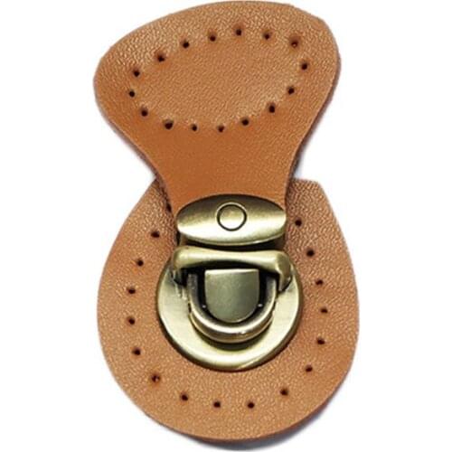 Artificial Leather Magnetic Button Lock Bag Snap Closure Buckle Clasp Fastener Replacement DIY Handbag Purse Sewing 28GD