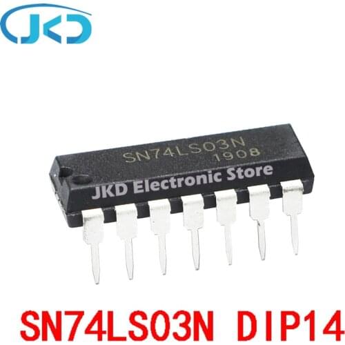 10pcs SN74LS03N 74LS03N 74LS03 DIP-14 New IC