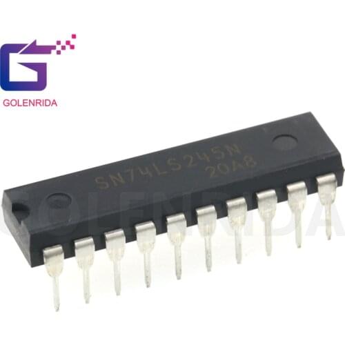 10PCS SN74LS245N DIP20 SN74LS245 DIP 74LS245N DIP-20 74LS245 HD74LS245P