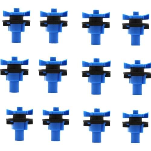 50pcs Rotary Sprinkler 360Degree Rotating Nozzles Garden Irrigation Micro-Sprinkler Spraying Without Dead Ends