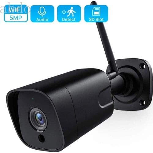 5MP Wireless IP Camera Outdoor 1080P HD 2MP Surveillance Security Camera Two Way Audio IR Night Vision Bullet Wifi Camera Onvif