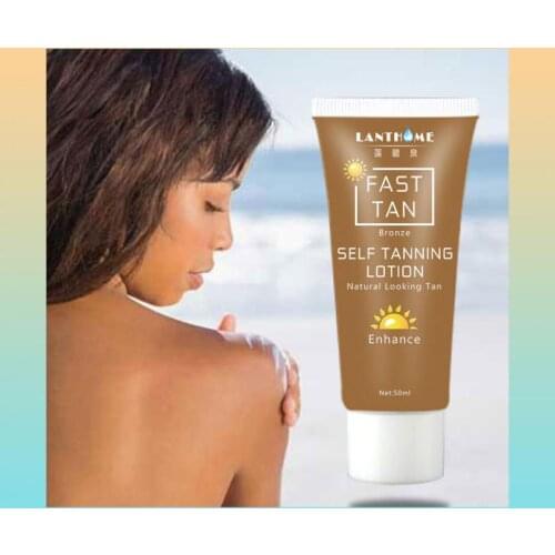 Self Tanner Mitt Bronzed Face Body Solarium Cream For Day Tanning Sun Block Foundation Tanner Lotion Body Beauty Cream TSLM1