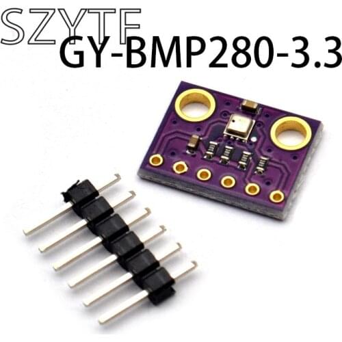 2In1 BMP280 3.3V I2C SPI 1.8-5V Digital Sensor Temperature Humidity Barometric Pressure Module For Arduino