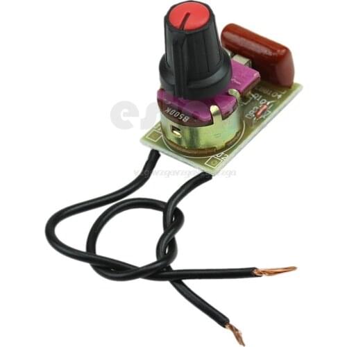 Dimmer Module 100W with Switch Speed Regulation Module DIY Kit For J16 19 Dropship