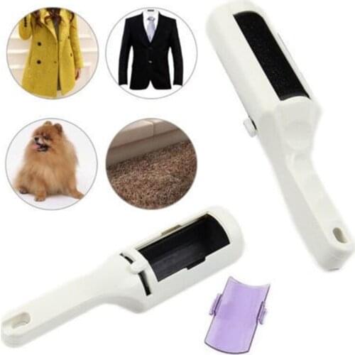 Electrostatic Static Clothing Dust Pets Hair Cleaner Remover Brush Suction Sweeper For Home Office Travel Cleaning Tools