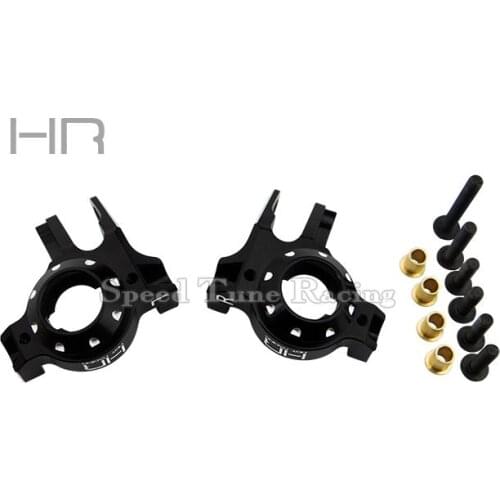 Hot Racing aluminum steering knuckles (aka steering blocks front hubs) for the Axial SCX10II