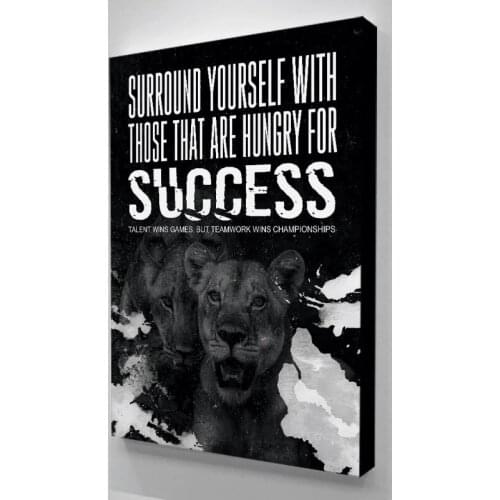 Canvas Painting Lion Minimalist Picture Gift Home Decor Picture Modern Printed Modular Poster For Living Room Wall Art No Frame