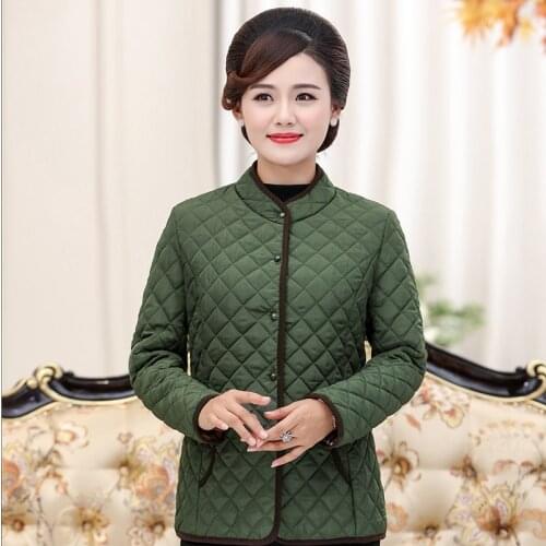 Jackets Women Coats Autumn Winter Cotton-padded LParkas Chaqueta Mujer Jaqueta Plus Size XL~5XL Casaco Ladies Short Jacket