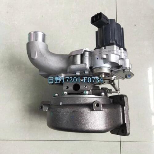 New Genuine Turbo GTB3576KLNRV Turbocharger 830725-0001 Fit 2009-11 Hino Ranger JO7E Truck 17201-E0734