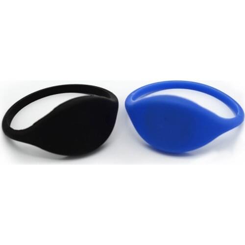 Wholesale 1000pcs/lot 125Khz TK4100/EM4100 wristband RFID bracelet waterproof sicilicone electronic wristband for Entry System