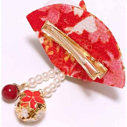 The Original manual Japanese cherry blossoms hanging piece of hairpin kimonos hanfu feng tire hai