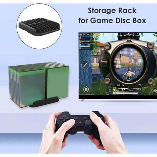 ABS Game Disc Storage Shelf Rack CD Box Bracket for PS4 PS5 DE XBOX Accessories Electronic Machine Accessories