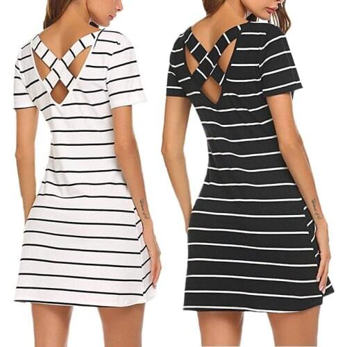 SAUSA FULLING Loose Summer Dresses