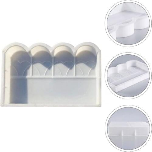 DIY Cement Brick Concrete Brick Mold for Outdoor Flower Bed Garden Lawn