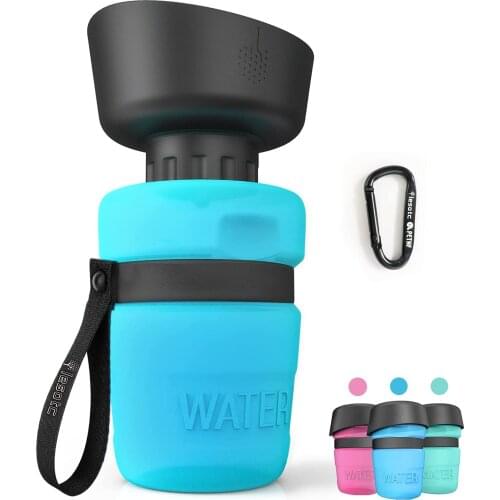 SpringBlossoms-Pet Water Bottle for Dogs,Pet Bottle Foldable,Travel Water Bottle,Lightweight&Convenient for Travel BPA Free
