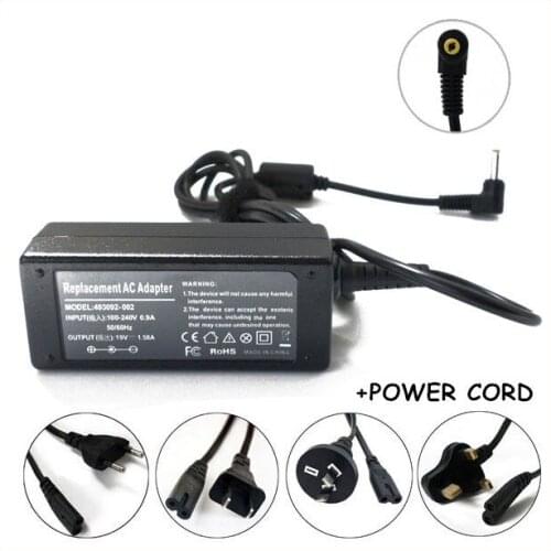 Universal Laptop Charger AC Adapter For Computer HP 19V 1.58A 30W Mini 110-1116CA 110-1117CA 110-1119TU 110-3131DX 110-3530NR