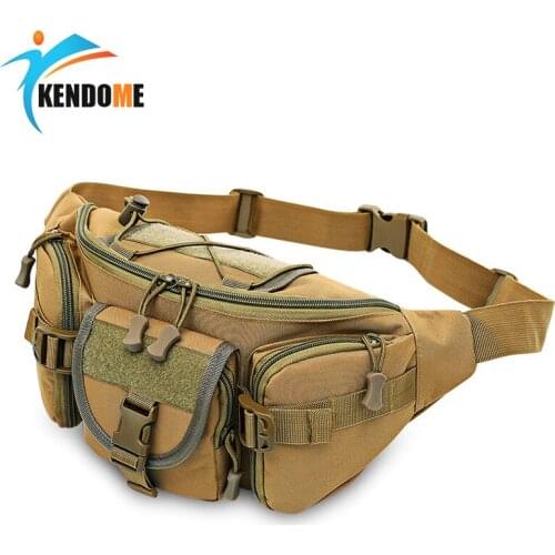 Top Quality Outdoor Tactical Molle Bag Waterproof Waist Fanny Pack Hiking Fishing Sport Hunting Waist Bags Camping Sport Bag