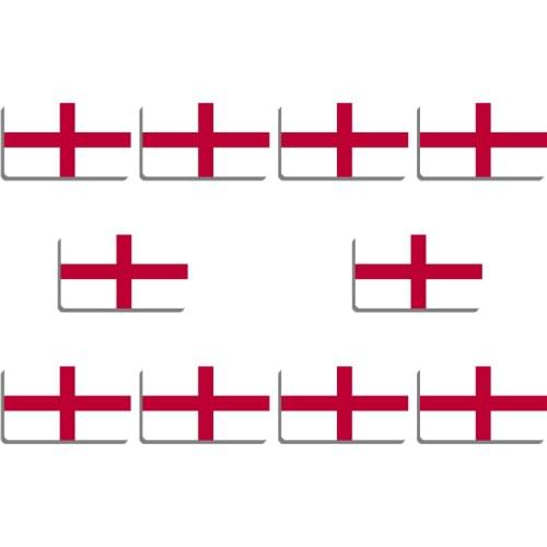 10Pcs/Lot England Flag Brooch For Women Art Resin Flag Pin Hat Shirt Accessory Patriotism Badges