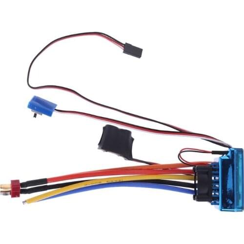 2020 New 120A Waterproof Sensorless Brushless Speed Controller ESC for RC Car Truck