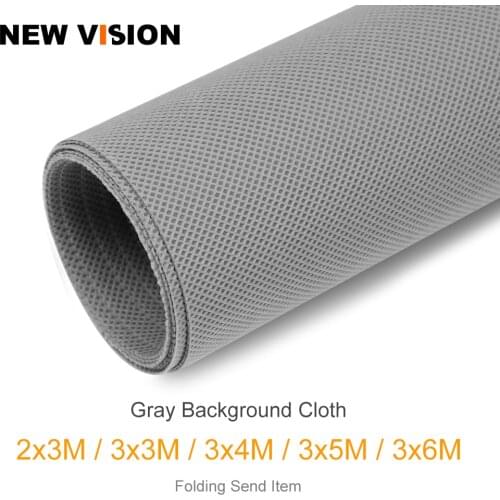 2x3m 3x3m 3x4m 3x5m 3x6m Grey Non-woven Fabric Photo Photography Backdrop Background Cloth for Photo Studio Backgrounds