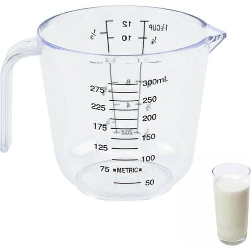 300ml Plastic Measuring Cup Jug Pour Kitchen Tool Supplies Quality Cup With Graduated Quality Kitchen