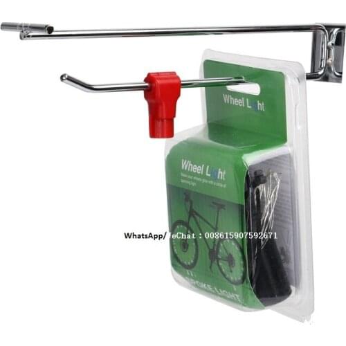 500 Pcs Diameter 4/5/6/7/8mm Red/White/Black Security Display Hook Stoplock Hanging Hook Locking+5 Pcs Magnetic Detacher Key