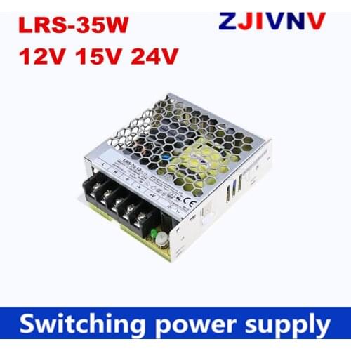 LRS-35-12v 15v 24v can replace meanwell LRS-35W-12V 3A , Single Output Switching Power Supply 35W 24V 1.5A