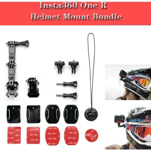 INSTA360 ONE X2 /ONE R/ONE X/ Helmet Mount Bundle for INSTA360 Action Camera Original Helmet accessories