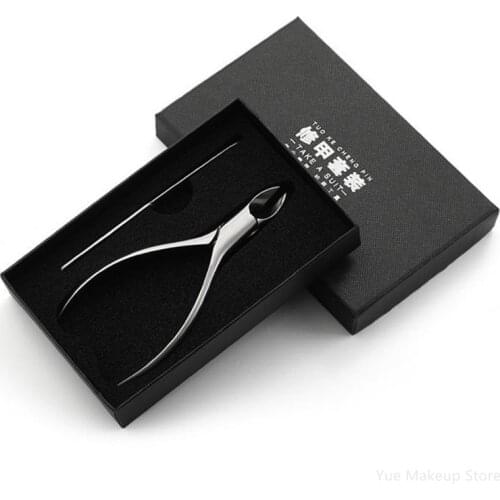 Professional 2pcs/set Stainless Steel Nail Clipper Trimmer Ingrown Cutter Nipper for Toenail Paronychia Improve Pedicure Tool 30