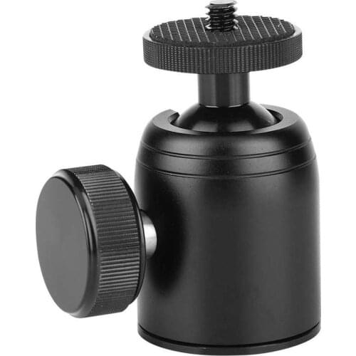 Tripod ball head K26 360 Degree Rotatable Mini Tripod Monopod Panoramic Ball Head 1/4 Inch Mount for SLR Camera