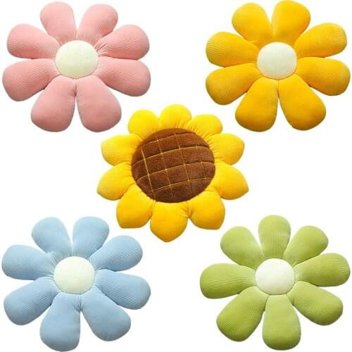 Sunflower Cushion Sofa Cushion, Pillow Home Sofa Decoration Cushion And Plush Stuffed Toys, Used For Room Decoration